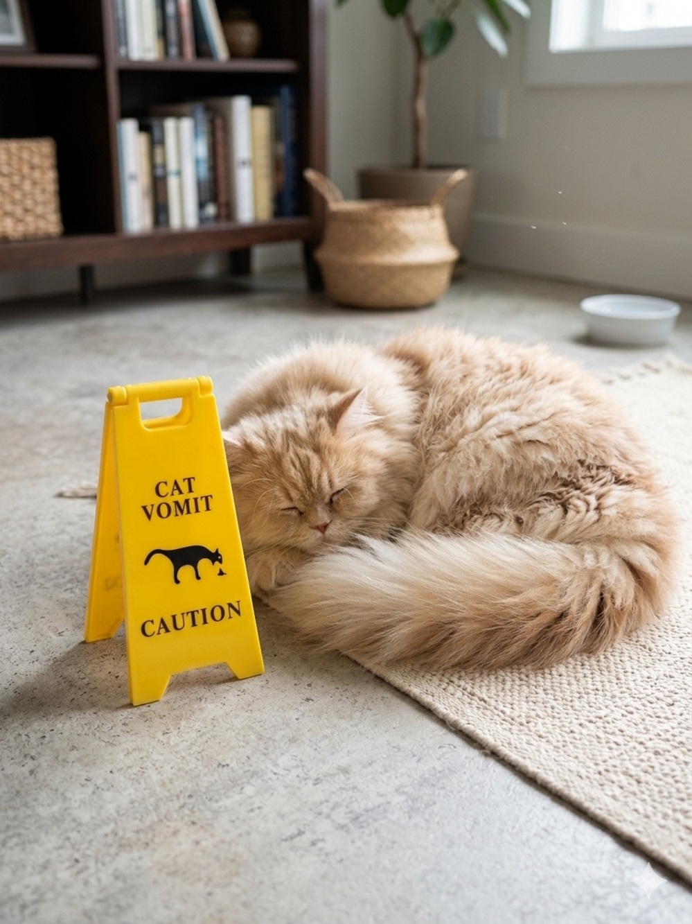 Cat Vomit Sandwich Board. NEW - Picture 1 of 4